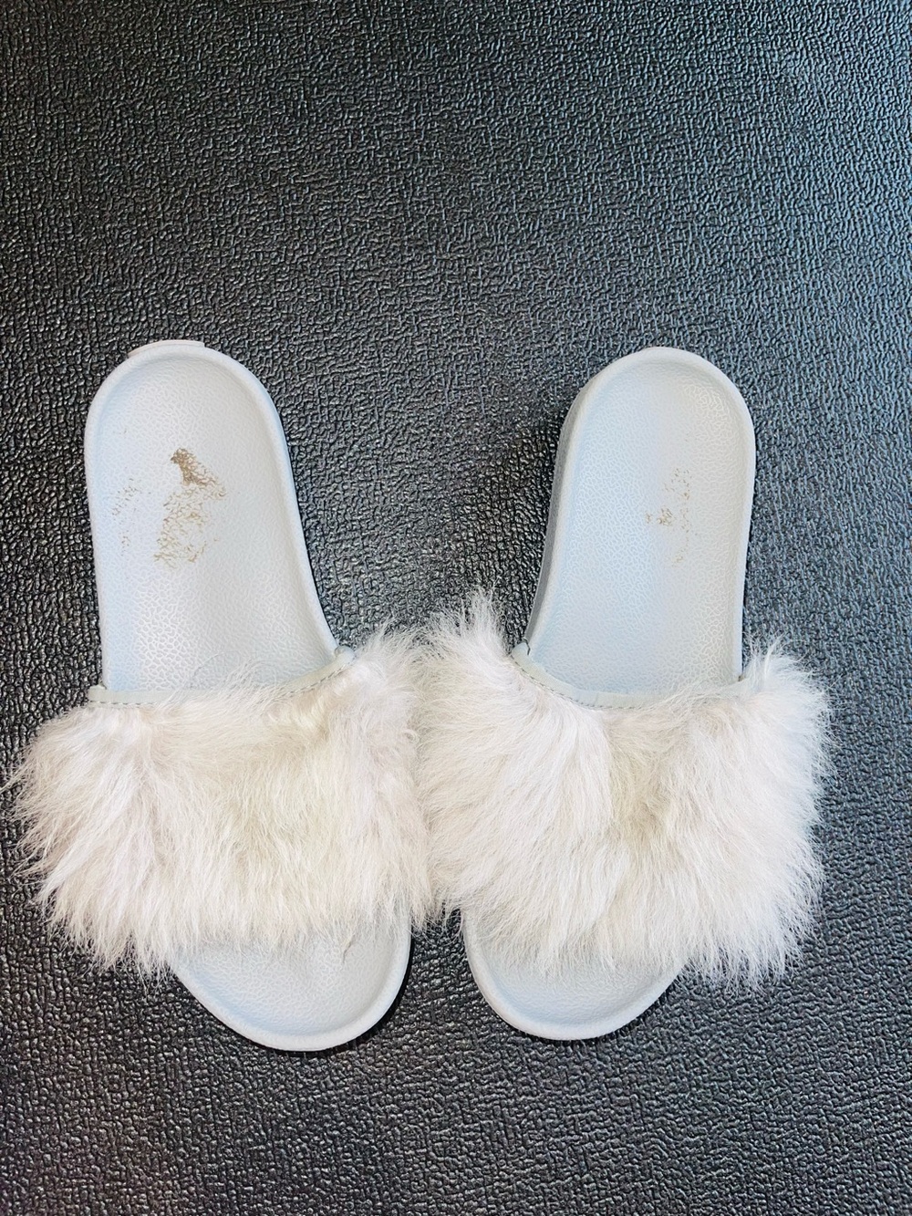 Ugg Fur Slippers Slides